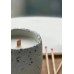 HiBathti Handmade Scented Soya Candle - Luxury Soy Wax Candle in Elegant Ceramic Bowl